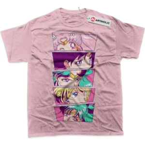 Sailor Moon T-Shirt, Anime True Fan Shirt SHIN1712092067 - Pink
