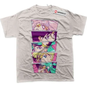 Sailor Moon T-Shirt, Anime True Fan Shirt SHIN1712092067 - Light Grey
