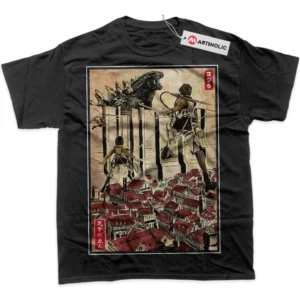 Attack on Titan T-Shirt, AOT True Fan Shirt SHIN1712092069 - Black