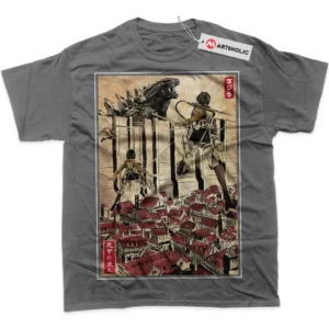 Attack on Titan T-Shirt, AOT True Fan Shirt SHIN1712092069 - Coffee