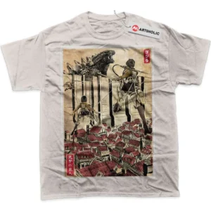 Attack on Titan T-Shirt, AOT True Fan Shirt SHIN1712092069 - Light Blue