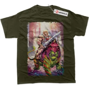 He-Man T-Shirt, Masters of the Universe True Fan Shirt SHIN1712092070 - Army Green