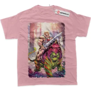 He-Man T-Shirt, Masters of the Universe True Fan Shirt SHIN1712092070 - Pink