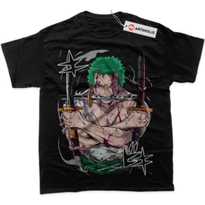 Roronoa Zoro T-Shirt, One Piece True Fan Shirt SHIN1712092071 - Black