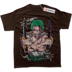 Roronoa Zoro T-Shirt, One Piece True Fan Shirt SHIN1712092071 - Carbon