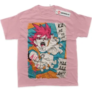 Son Goku T-Shirt, Dragon Ball Z True Fan Shirt SHIN1712092072 - Pink