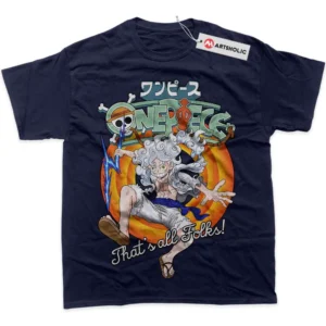 Monkey D Luffy T-Shirt, One Piece True Fan Shirt SHIN1712092073 - Navy