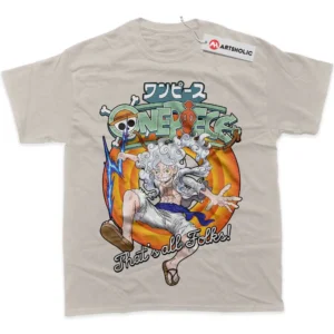 Monkey D Luffy T-Shirt, One Piece True Fan Shirt SHIN1712092073 - Light Grey