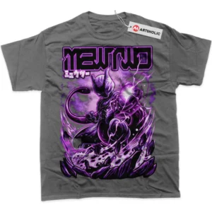Mewtwo T-Shirt, Pokemon True Fan Shirt SHIN1712092074 - Coffee