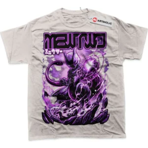 Mewtwo T-Shirt, Pokemon True Fan Shirt SHIN1712092074 - Sand