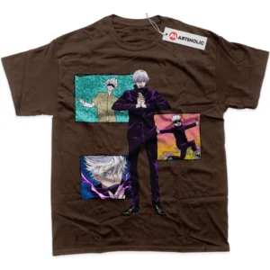 Satoru Gojo T-Shirt, Jujutsu Kaisen True Fan Shirt SHIN1712092075 - Carbon