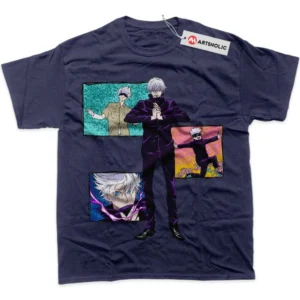 Satoru Gojo T-Shirt, Jujutsu Kaisen True Fan Shirt SHIN1712092075 - Navy