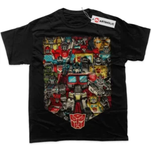 Autobots T-Shirt, Transformers True Fan Shirt SHIN1712092077 - Black