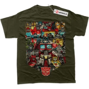 Autobots T-Shirt, Transformers True Fan Shirt SHIN1712092077 - Army Green