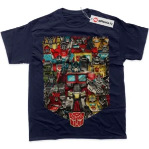 Autobots T-Shirt, Transformers True Fan Shirt SHIN1712092077 - Navy