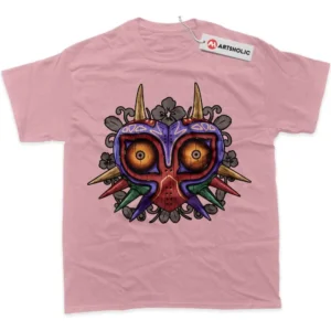 The Legend of Zelda: Majora? Mask T-Shirt, Game True Fan Shirt SHIN1712092078 - Pink