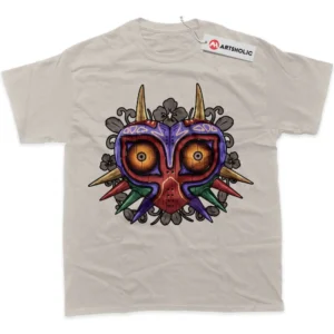 The Legend of Zelda: Majora? Mask T-Shirt, Game True Fan Shirt SHIN1712092078 - Light Blue