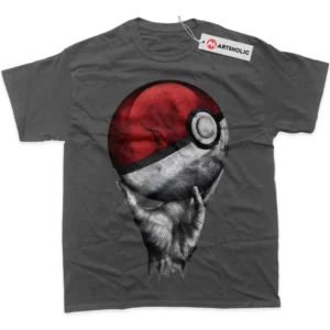 Poke Ball T-Shirt, Pokemon True Fan Shirt SHIN1712092079 - Coffee