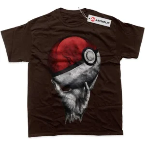 Poke Ball T-Shirt, Pokemon True Fan Shirt SHIN1712092079 - Carbon
