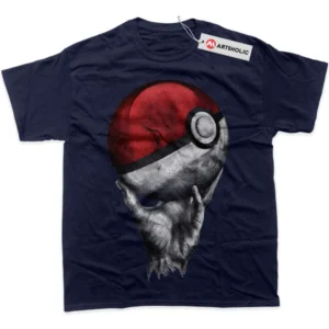 Poke Ball T-Shirt, Pokemon True Fan Shirt SHIN1712092079 - Navy