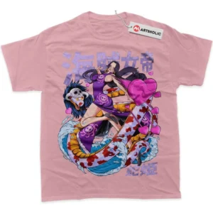 Boa Hancock T-Shirt, One Piece True Fan Shirt SHIN1712092080 - Pink