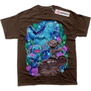 Wooper T-Shirt, Pokemon True Fan Shirt SHIN1712092081 - Carbon