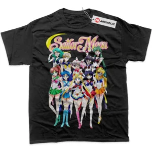 Sailor Moon T-Shirt, Anime True Fan Shirt SHIN1712092082 - Black