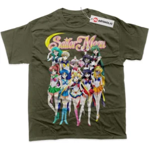 Sailor Moon T-Shirt, Anime True Fan Shirt SHIN1712092082 - Army Green