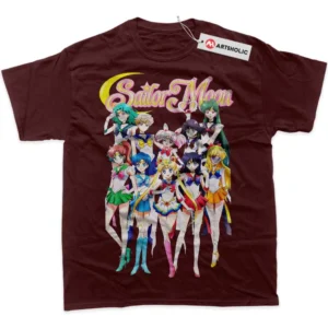 Sailor Moon T-Shirt, Anime True Fan Shirt SHIN1712092082 - Wine Red