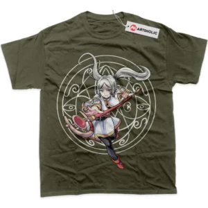 Frieren: Beyond Journey? End T-Shirt, Anime True Fan Shirt SHIN1712092083 - Army Green
