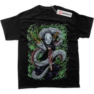 Spirited Away T-Shirt, Studio Ghibli True Fan Shirt SHIN1712092085 - Black