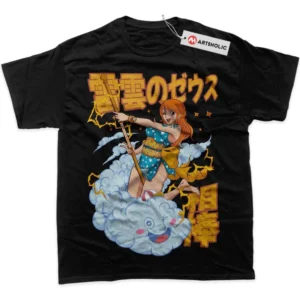 Nami T-Shirt, One Piece True Fan Shirt SHIN1712092088 - Black
