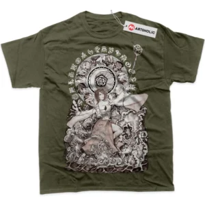 Yuna T-Shirt, Final Fantasy True Fan Shirt SHIN1712092089 - Army Green