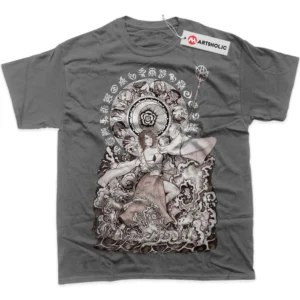 Yuna T-Shirt, Final Fantasy True Fan Shirt SHIN1712092089 - Coffee