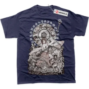 Yuna T-Shirt, Final Fantasy True Fan Shirt SHIN1712092089 - Navy