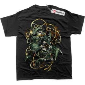 Rayquaza T-Shirt, Pokemon True Fan Shirt SHIN1712092090 - Black