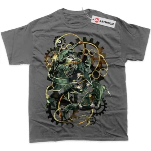 Rayquaza T-Shirt, Pokemon True Fan Shirt SHIN1712092090 - Coffee
