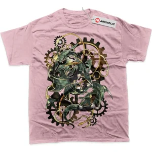 Rayquaza T-Shirt, Pokemon True Fan Shirt SHIN1712092090 - Pink