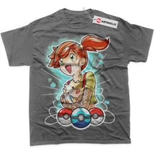 Misty vs Togepi T-Shirt, Pokemon True Fan Shirt SHIN1712092091 - Coffee