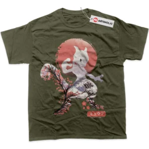Mewtwo T-Shirt, Pokemon True Fan Shirt SHIN1712092093 - Army Green