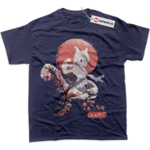 Mewtwo T-Shirt, Pokemon True Fan Shirt SHIN1712092093 - Navy