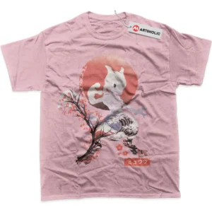 Mewtwo T-Shirt, Pokemon True Fan Shirt SHIN1712092093 - Pink