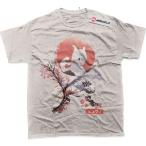 Mewtwo T-Shirt, Pokemon True Fan Shirt SHIN1712092093 - Light Blue