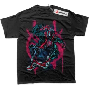 Miles Morales T-Shirt, Marvel Comics True Fan Shirt SHIN1712092094 - Black