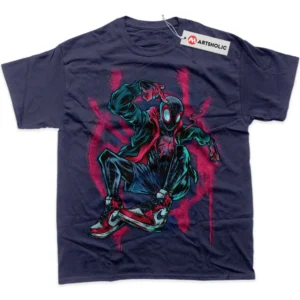 Miles Morales T-Shirt, Marvel Comics True Fan Shirt SHIN1712092094 - Navy