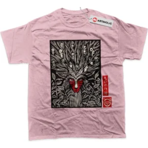 Princess Mononoke T-Shirt, Studio Ghibli True Fan Shirt SHIN1712092095 - Pink