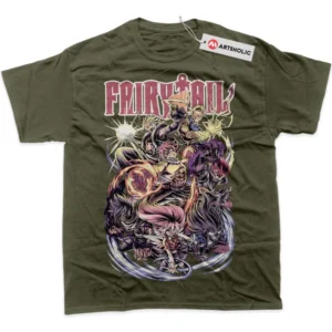 Fairy Tail T-Shirt, Anime True Fan Shirt SHIN1712092096 - Army Green