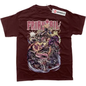 Fairy Tail T-Shirt, Anime True Fan Shirt SHIN1712092096 - Wine Red