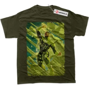 Green Lantern T-Shirt, DC Comics True Fan Shirt SHIN1712092098 - Army Green