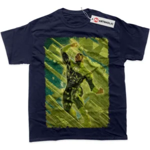 Green Lantern T-Shirt, DC Comics True Fan Shirt SHIN1712092098 - Navy